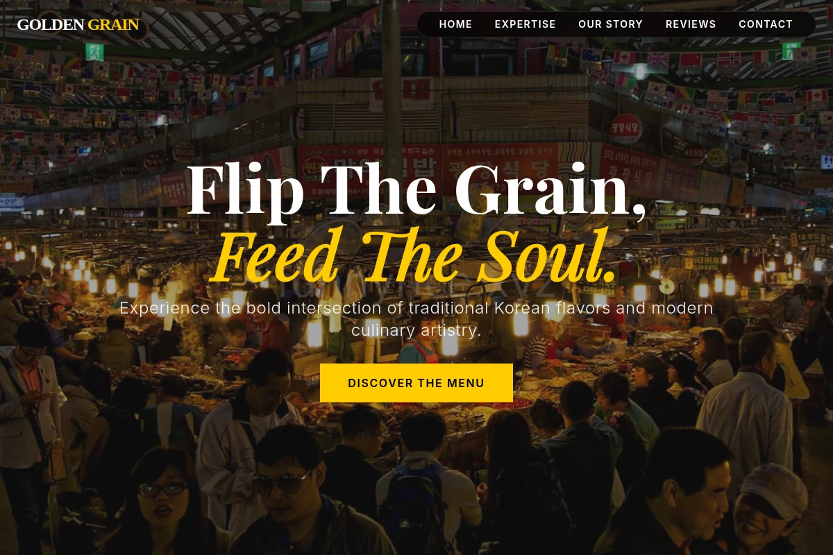 Fusion Korean Food